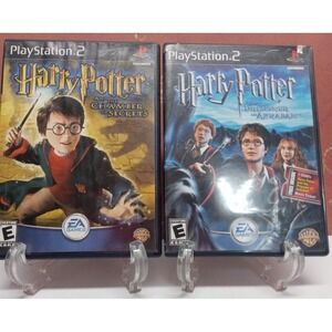 Playstation 2 Harry Potter Chamber of Secrets Prisoner of Azkaban complete